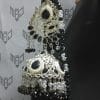 Rajasthani Jhumka Black White 1 Rajasthani Jhumka Black White 1